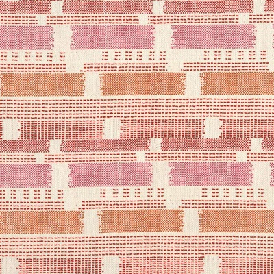 Kit Kemp Loom Weave Fabric in Hot Pink